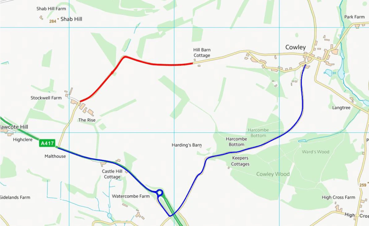 A417 Missing Link - 7 May Works
